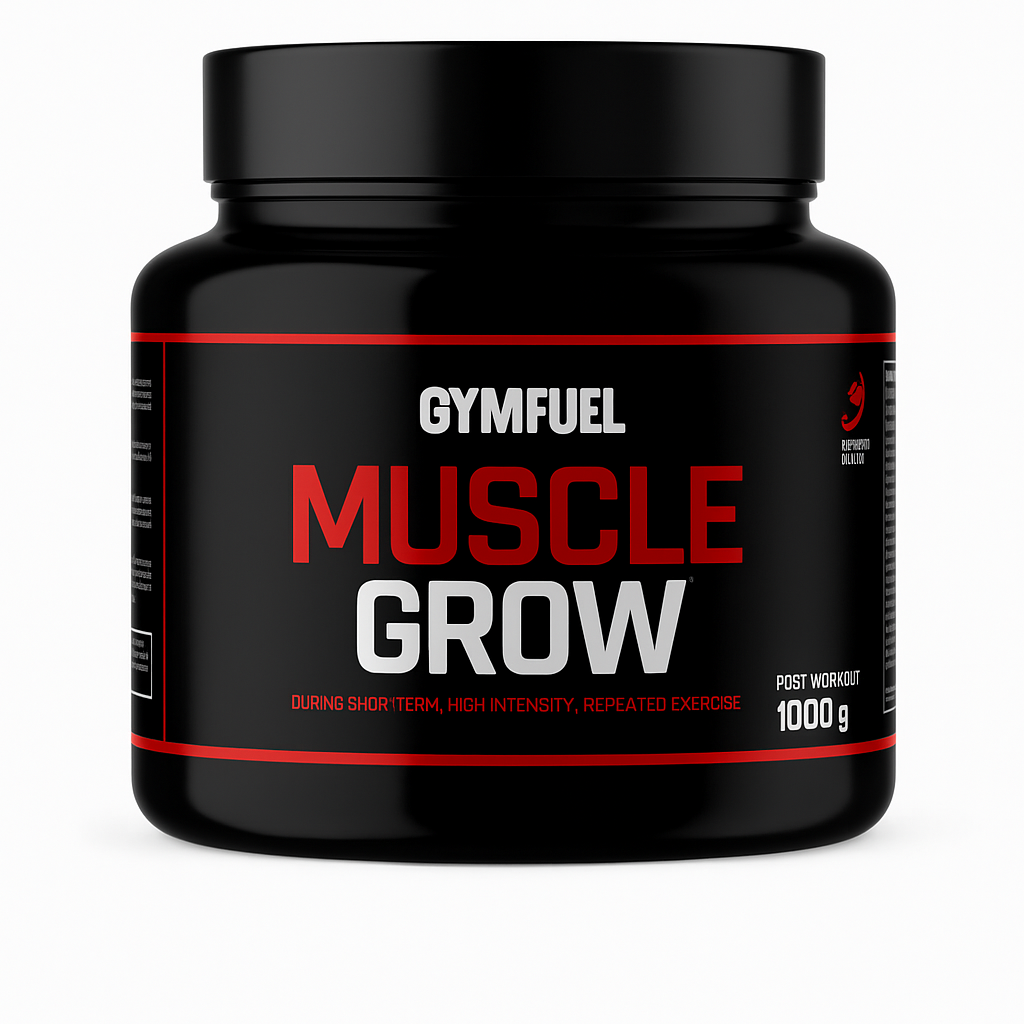 1kg pot Muscle Grow van GYMFUEL